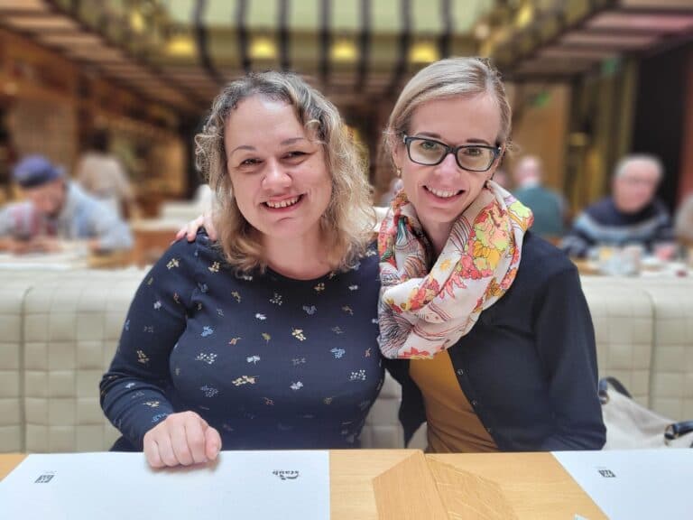 Ivana Vasilis (Key Account Manager TCC online) a Petra Hořejší, Human Resources Manager ASB Czech Republic
