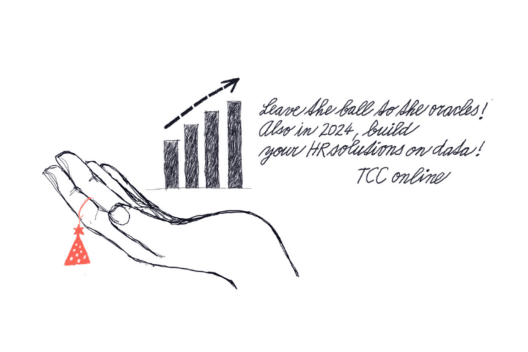 Leave the ball to the oracles! Also in 2024, build your HR solutions on data! TCC online