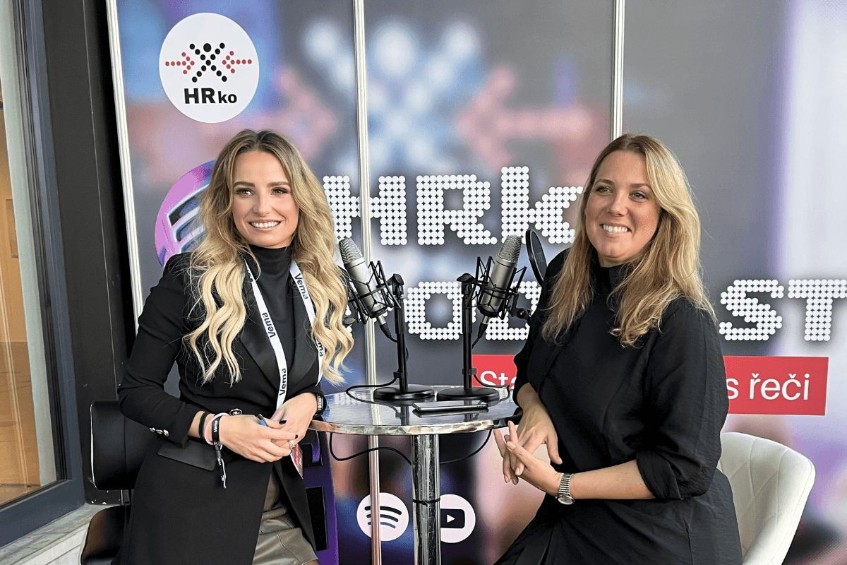 Marta Fabiánová s Kateřinou Daniel v Podcastu HRko